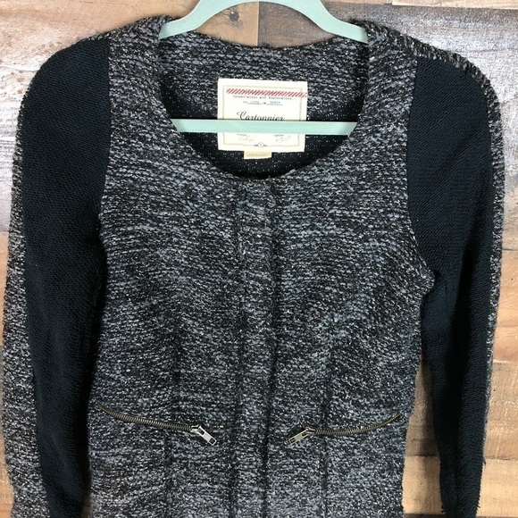 Anthropologie cartonnier‎ sparkly sweater jacket - Picture 2 of 7